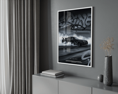 Skyline R34 Poster - Posters, Prints & Wall Art | HYPE Posters