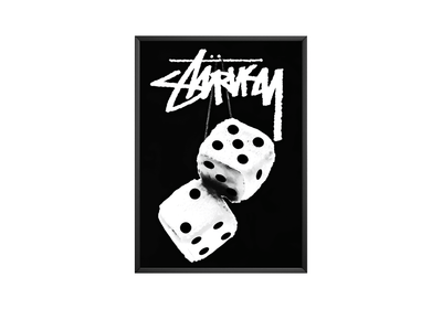 Stussy Dice Poster - Posters, Prints & Wall Art | HYPE Posters