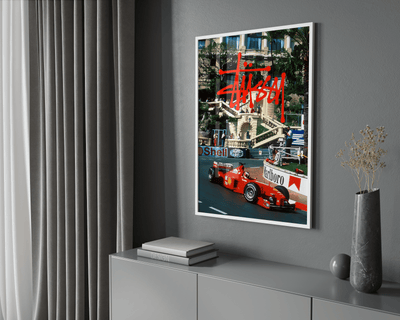 Stussy Ferrari F1 Poster - Posters, Prints & Wall Art | HYPE Posters