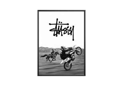 Stussy Motorbike Poster - Posters, Prints & Wall Art | HYPE Posters