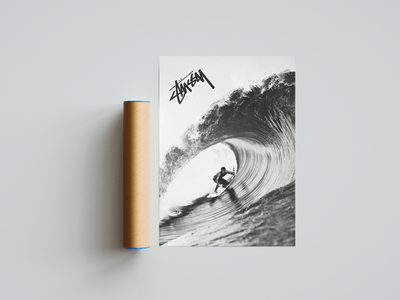 Stussy Wave Poster - Posters, Prints & Wall Art | HYPE Posters