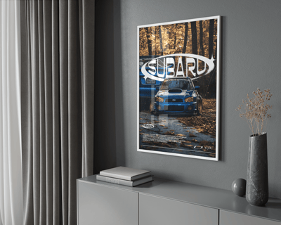 Subaru Classic Poster - Posters, Prints & Wall Art | HYPE Posters