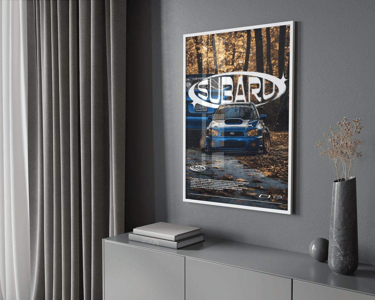 Subaru Classic Poster - Posters, Prints & Wall Art | HYPE Posters