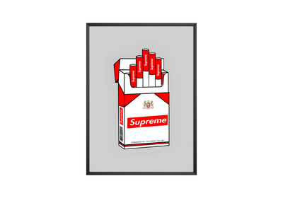 Supreme Smokes Poster - Posters, Prints & Wall Art | HYPE Posters