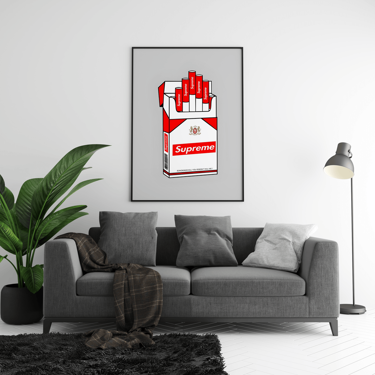 Supreme Smokes Poster - Posters, Prints & Wall Art | HYPE Posters