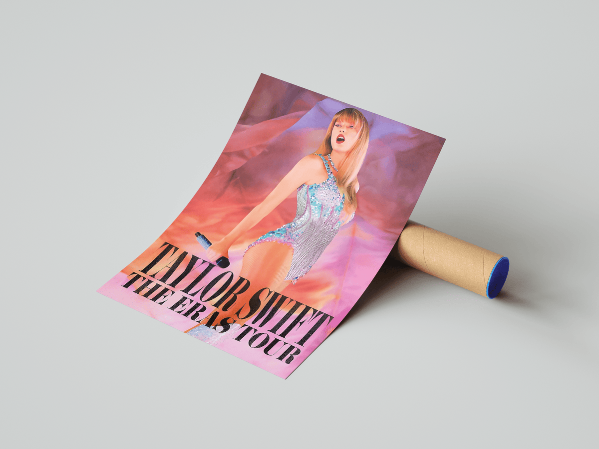 Taylor Swift 'Eras Tour' Icon Poster - Posters, Prints & Wall Art | HYPE Posters