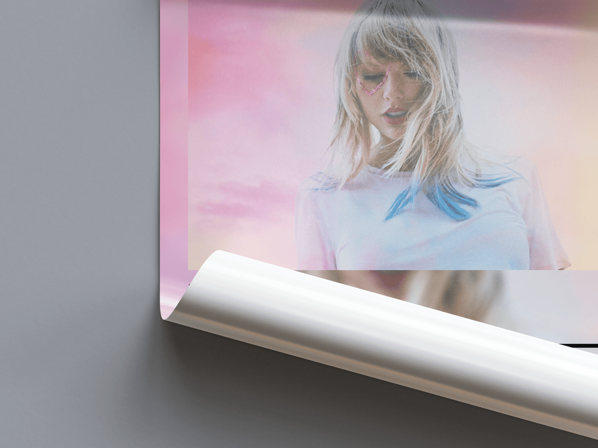 Taylor Swift 'Lover' Album Poster - Posters, Prints & Wall Art | HYPE Posters