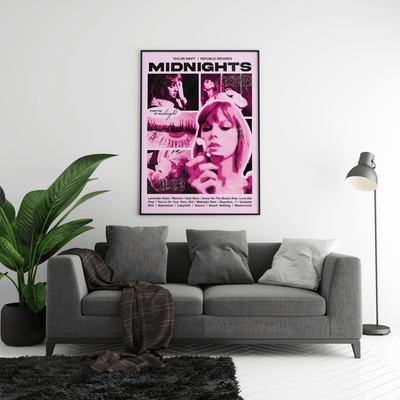Taylor Swift 'Midnights' Poster - Posters, Prints & Wall Art | HYPE Posters