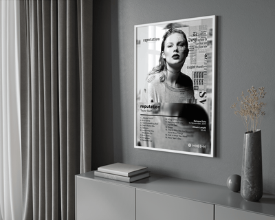 Taylor Swift 'reputation' Album Poster - Posters, Prints & Wall Art | HYPE Posters