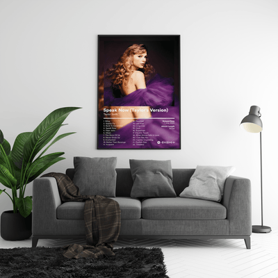 Taylor Swift 'Speak Now' (Taylor's Version) Album Poster - Posters, Prints & Wall Art | HYPE Posters