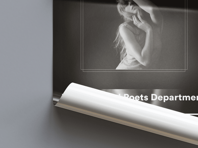 Taylor Swift 'The Tortured Poets Department' Album Poster - Posters, Prints & Wall Art | HYPE Posters