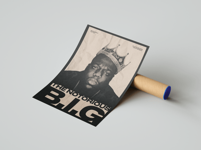 The Notorious B.I.G. 'SURREAL' Poster - Posters, Prints & Wall Art | HYPE Posters