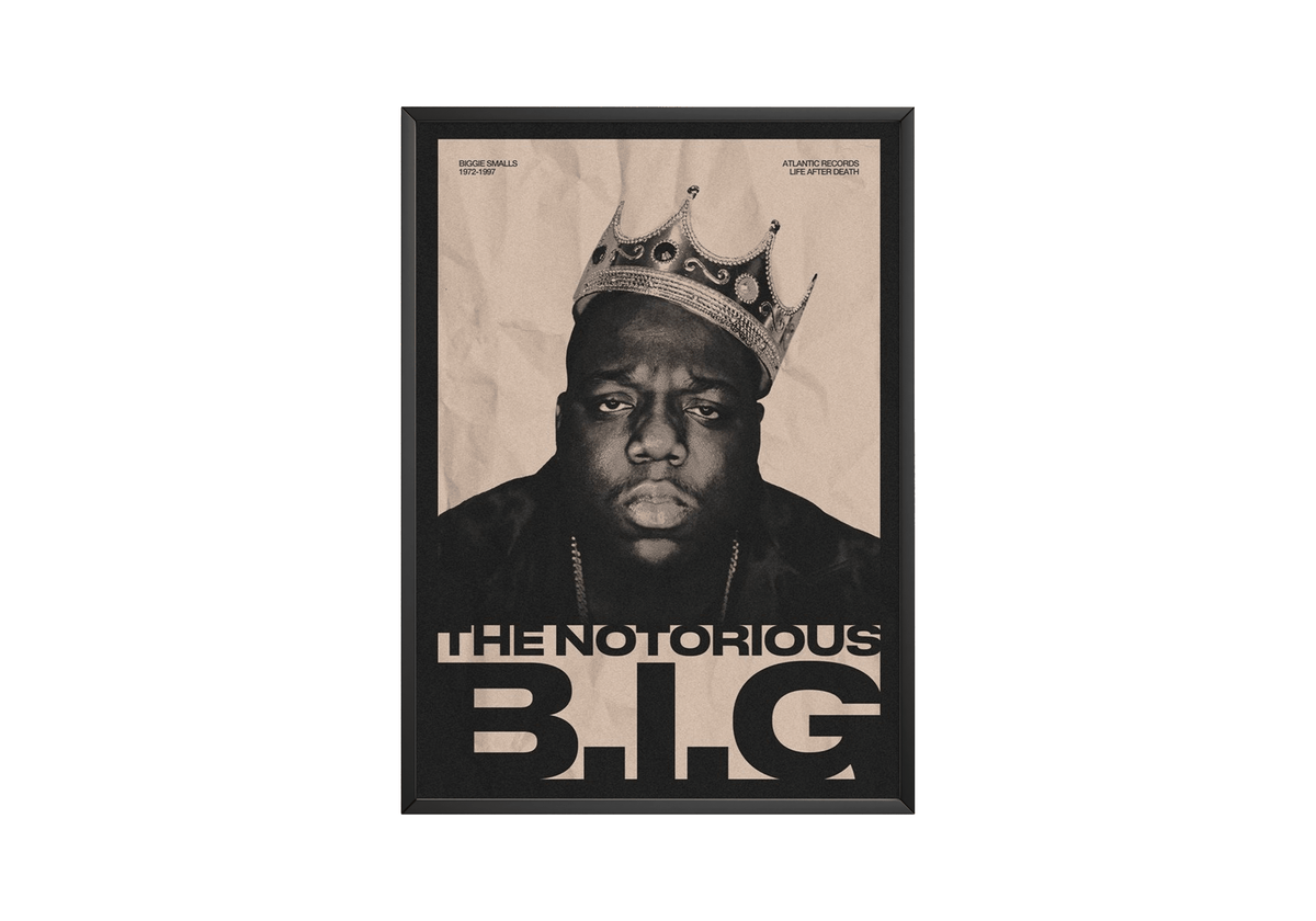 The Notorious B.I.G. 'SURREAL' Poster - Posters, Prints & Wall Art | HYPE Posters