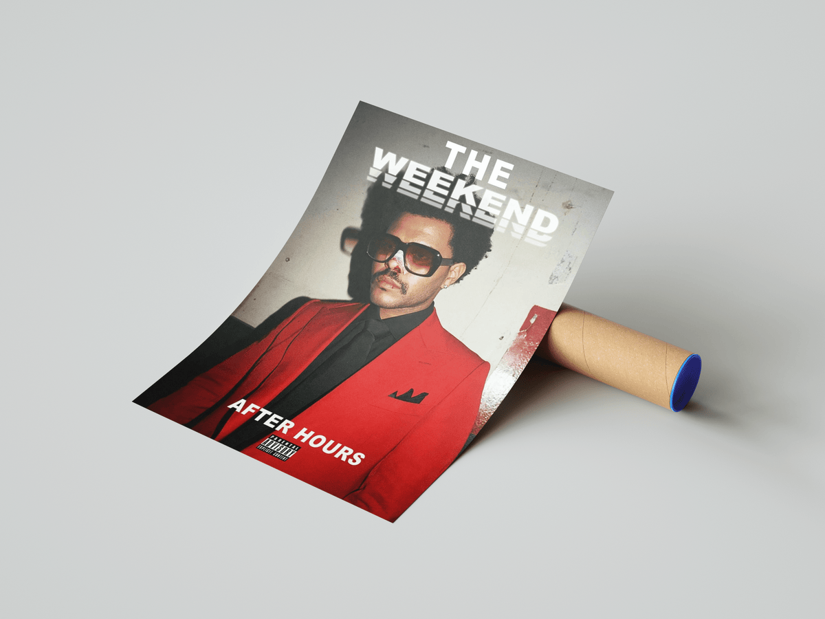 The Weeknd 'After Hours' Poster - Posters, Prints & Wall Art | HYPE Posters