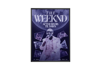 The Weeknd 'After Hours' Tour Poster - Posters, Prints & Wall Art | HYPE Posters