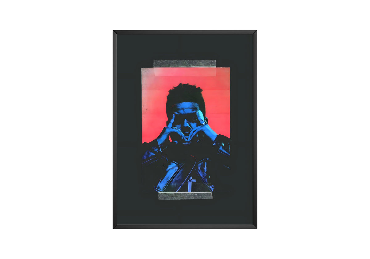 The Weeknd 'Focus' Poster - Posters, Prints & Wall Art | HYPE Posters
