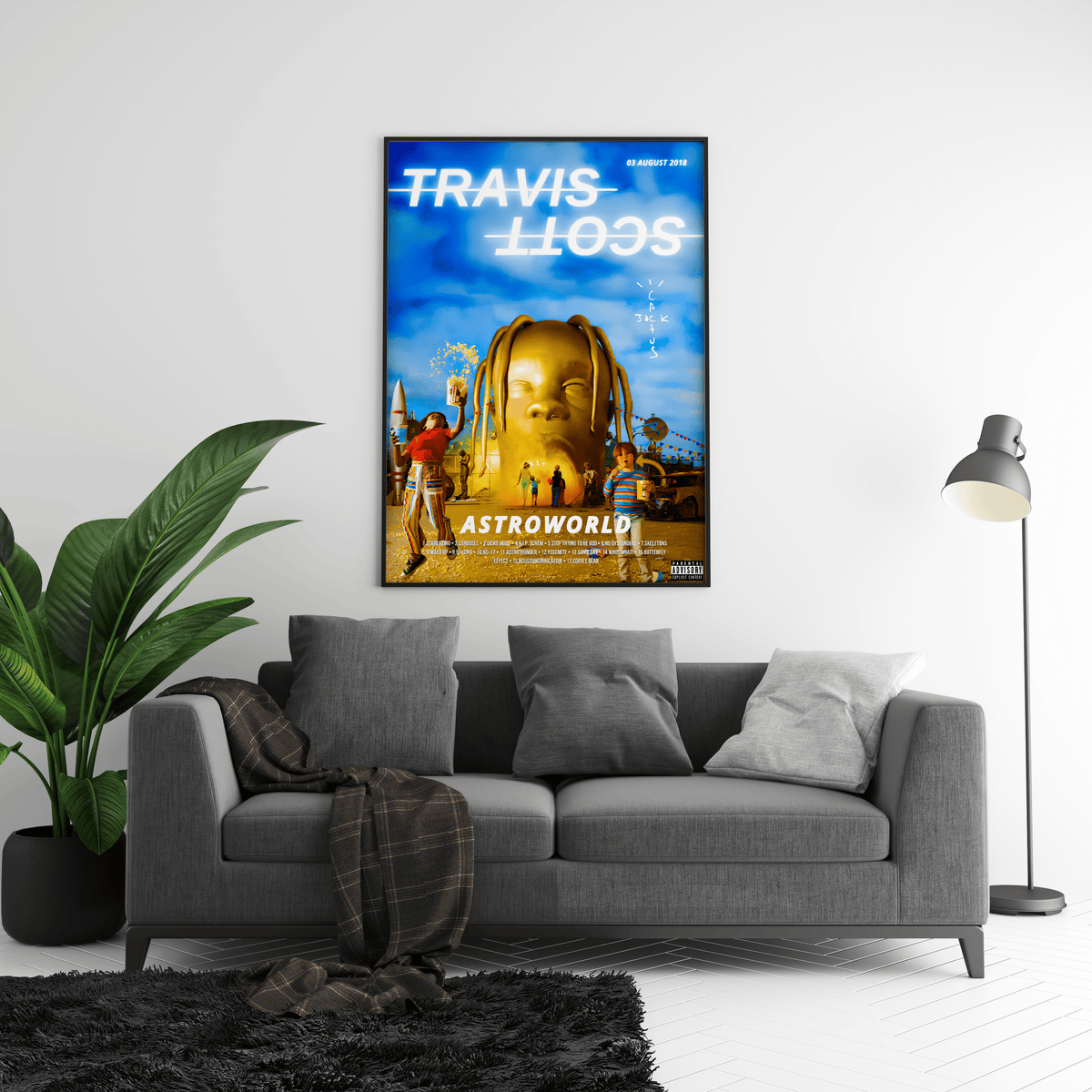 Travis Scott 'Astroworld' Poster - Posters, Prints & Wall Art | HYPE Posters