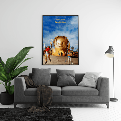 Travis Scott 'Astroworld' Spotify Poster - Posters, Prints & Wall Art | HYPE Posters