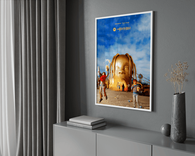 Travis Scott 'Astroworld' Spotify Poster - Posters, Prints & Wall Art | HYPE Posters