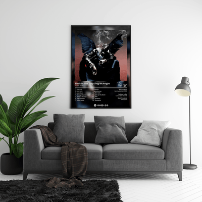 Travis Scott 'Birds In The Trap Sing McKnight' Album Poster - Posters, Prints & Wall Art | HYPE Posters