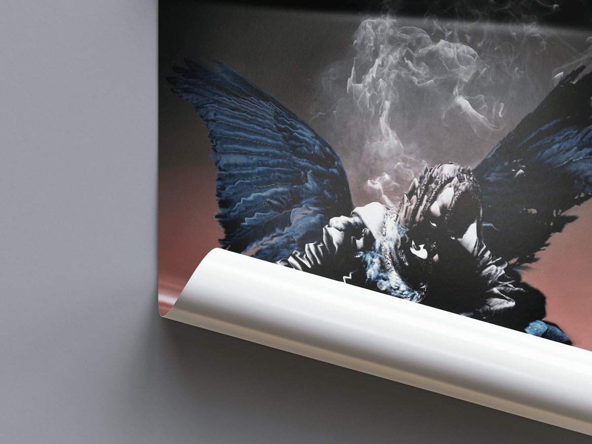 Travis Scott 'Birds In The Trap' Spotify Poster - Posters, Prints & Wall Art | HYPE Posters