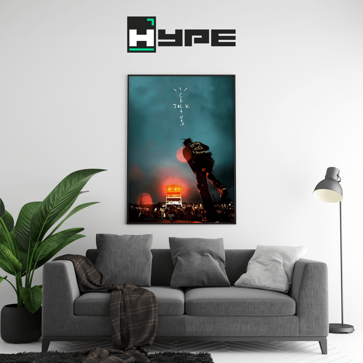 Travis Scott 'Concert' Poster - Posters, Prints & Wall Art | HYPE Posters