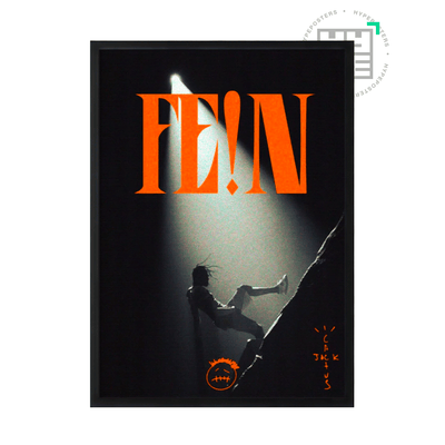 Travis Scott Fein Poster - Posters, Prints & Wall Art | HYPE Posters