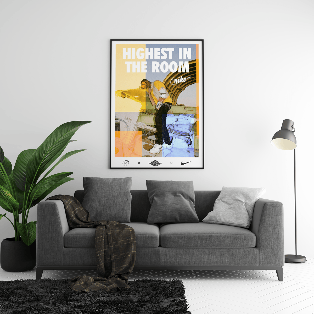 Travis Scott 'Highest Fashion' Poster - Posters, Prints & Wall Art | HYPE Posters