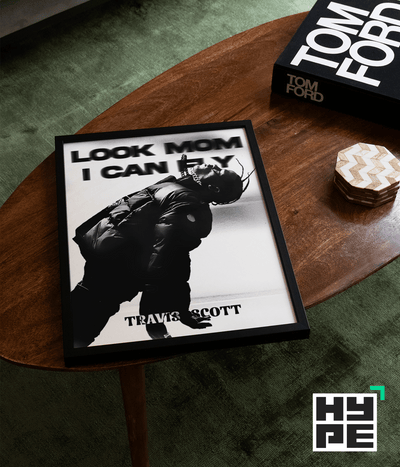 Travis Scott 'I Can Fly' Poster - Posters, Prints & Wall Art | HYPE Posters