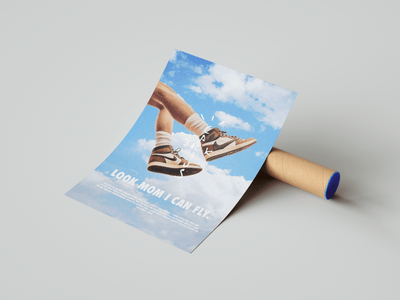 Travis Scott 'Look Mom I Can Fly' Poster - Posters, Prints & Wall Art | HYPE Posters