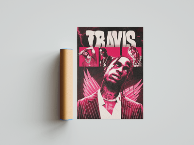 Travis Scott Poster - Posters, Prints & Wall Art | HYPE Posters