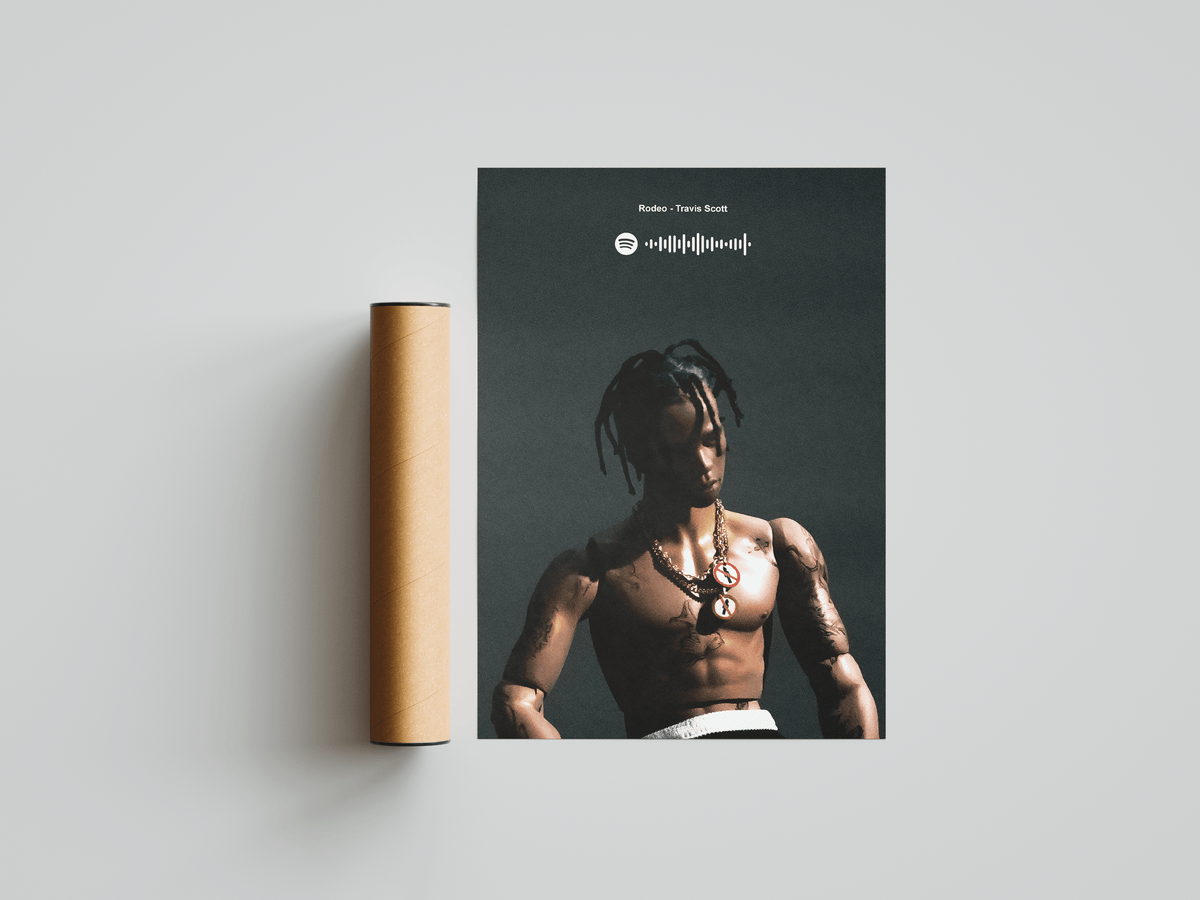 Travis Scott 'Rodeo' Spotify Poster - Posters, Prints & Wall Art | HYPE Posters