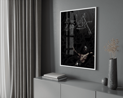 Travis Scott 'Utopia' Focus Poster - Posters, Prints & Wall Art | HYPE Posters