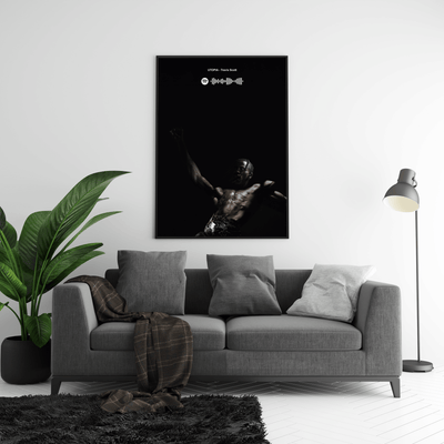 Travis Scott 'Utopia' Spotify Poster - Posters, Prints & Wall Art | HYPE Posters