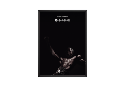 Travis Scott 'Utopia' Spotify Poster - Posters, Prints & Wall Art | HYPE Posters