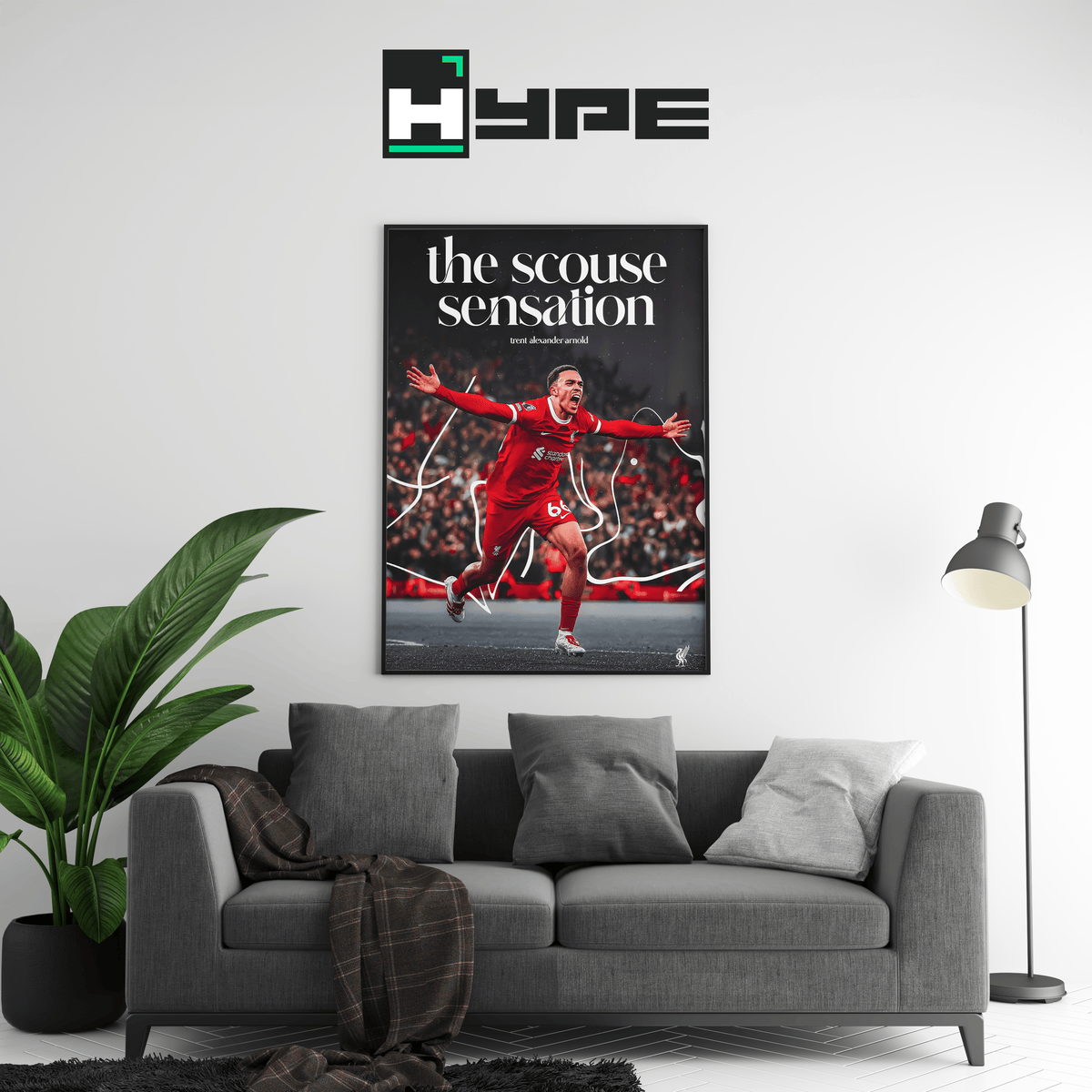 Trent Alexander-Arnold 'Scouse Sensation' Poster - Posters, Prints & Wall Art | HYPE Posters