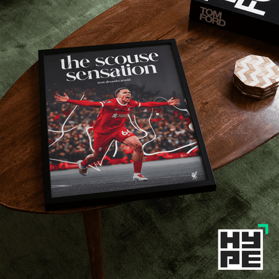 Trent Alexander-Arnold 'Scouse Sensation' Poster - Posters, Prints & Wall Art | HYPE Posters