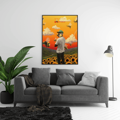 Tyler The Creator 'Flower Boy' Spotify Poster - Posters, Prints & Wall Art | HYPE Posters