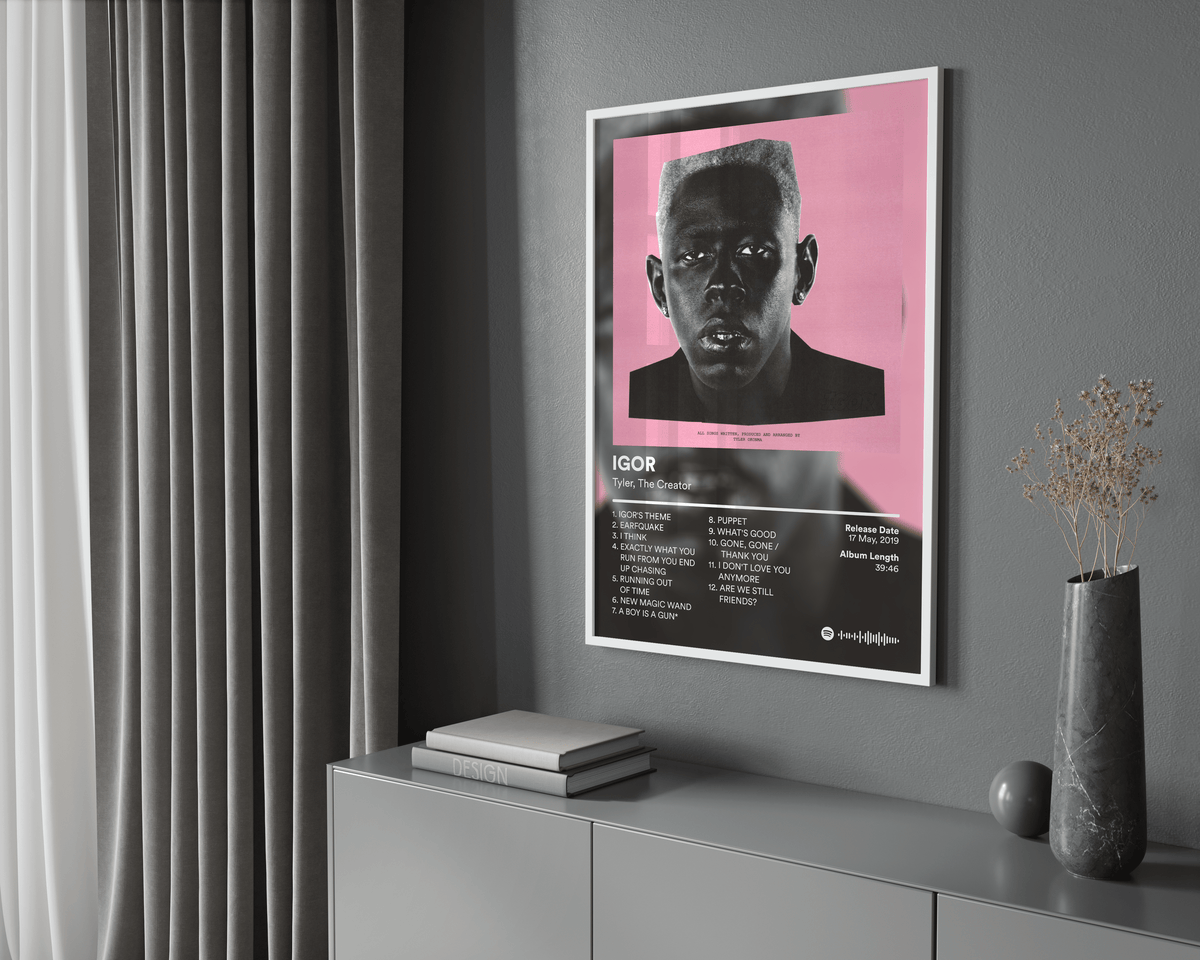 Tyler The Creator 'IGOR' Album Poster - Posters, Prints & Wall Art | HYPE Posters