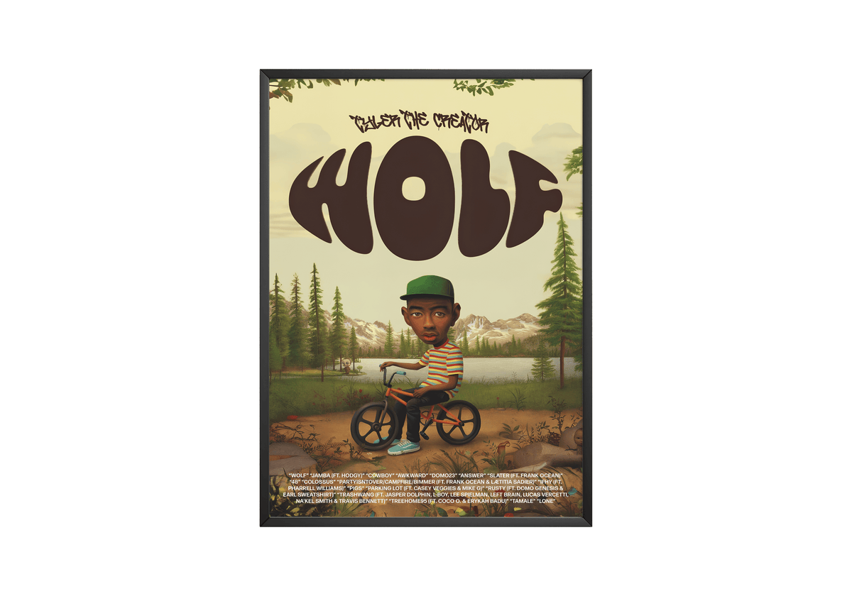 Tyler The Creator 'WOLF' Poster - Posters, Prints & Wall Art | HYPE Posters