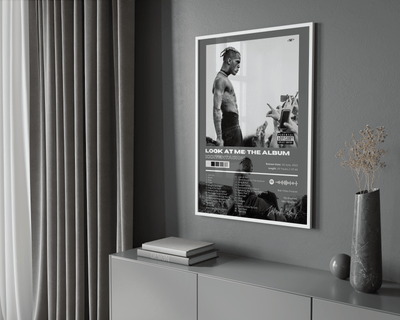 XXXTENTACION 'LOOK AT ME: THE ALBUM' Album Poster - Posters, Prints & Wall Art | HYPE Posters