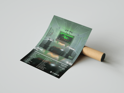 Yeat 'Alivë' Album Poster - Posters, Prints & Wall Art | HYPE Posters