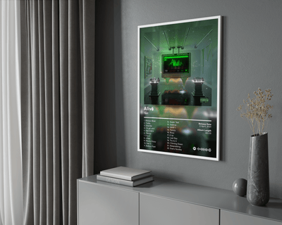 Yeat 'Alivë' Album Poster - Posters, Prints & Wall Art | HYPE Posters