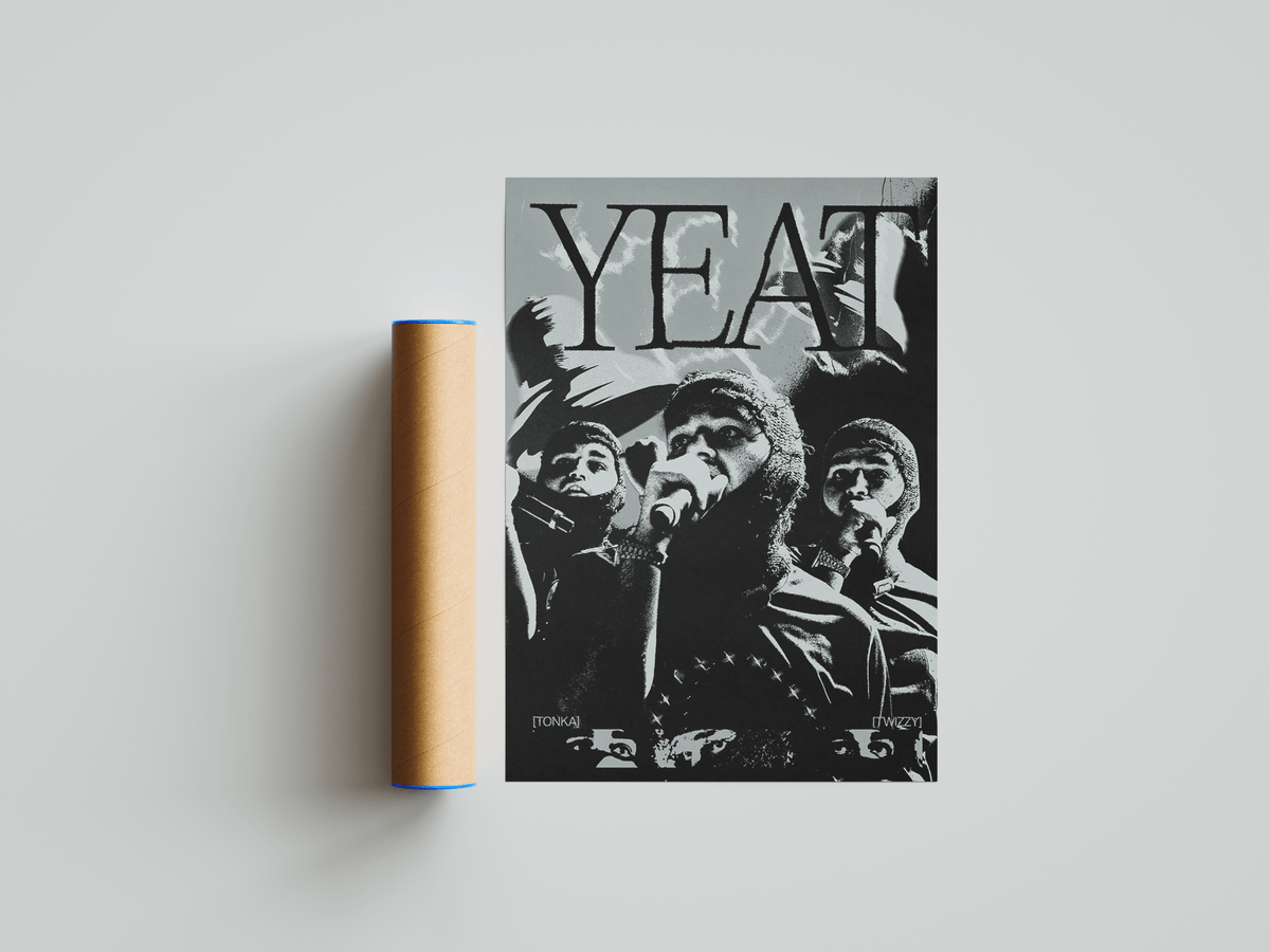 YEAT 'Visions' Poster - Posters, Prints & Wall Art | HYPE Posters