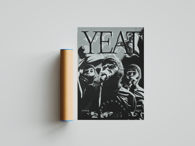 YEAT 'Visions' Poster - Posters, Prints & Wall Art | HYPE Posters