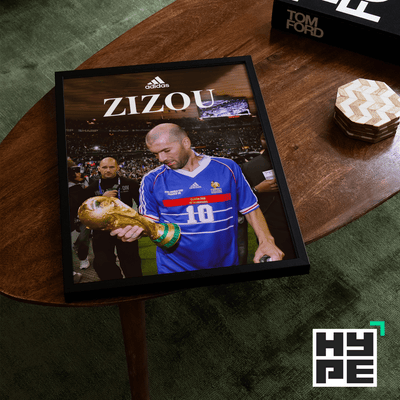 Zizou World Cup Poster - Posters, Prints & Wall Art | HYPE Posters